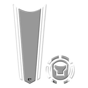 Imagem de Adesivo Faixa Gravata Tanque E Bocal Moto Resinado variados