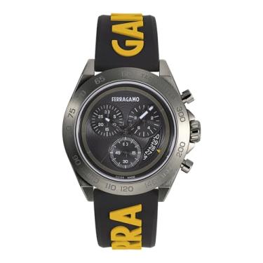 Imagem de Salvatore Ferragamo Relógio masculino de luxo Ferragamo Urban Collection, Metálico IP, OS, Ferragamo | Ferragamo Urban