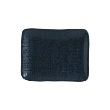 Imagem de Porto Brasil Conjunto com 4 Travessas Retangular Pequena Juta Night Blue