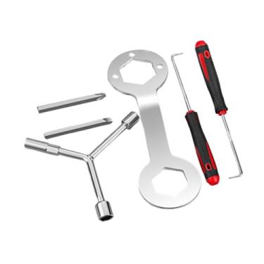 Imagem de Ｂｅｓｇａ Desmontador de pulsador de máquina de lavar, gancho de pulsador em Y, chave de 3 vias, 6 Peças