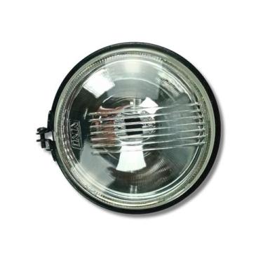 Imagem de Farol Auxiliar Redondo Universal Branco "Milha" - Varias marcas