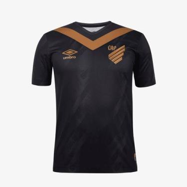 Imagem de Camisa Athletico Paranaense III 24/25 Jogador Umbro Masculino, M, Masc