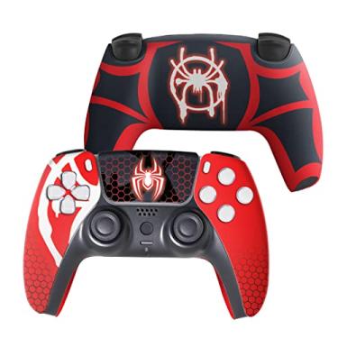 Imagem de BCB Controllers Custom Wireless Controller compatible with PS5 Controller | Works with Playstation 5 Console | Proudly Customized in USA with Permanent HYDRO-DIP Printing (NOT JUST A SKIN)