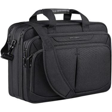 Imagem de Bolsa para laptop KROSER, maleta leve e expansível de 17,3"
