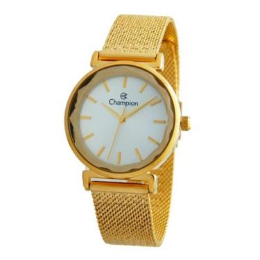 Imagem de Relógio CHAMPION feminino analógico dourado CF24662H