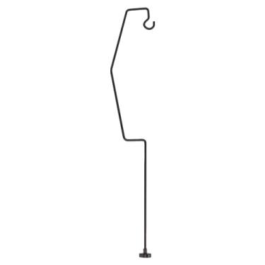 Imagem de 21.1 no estande da lanterna de acampamento com base magnética de ferro forjado de lanterna de lanterna de mesa de mesa para pescar mochila