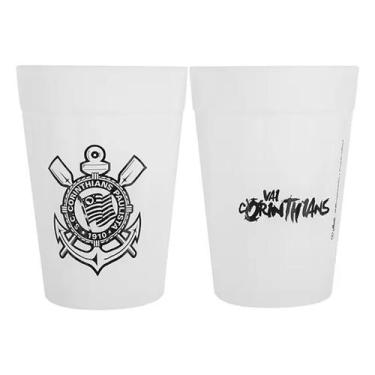 Imagem de Copos Americano 2 pçs 190ml Corinthians 2010339 - Allmix