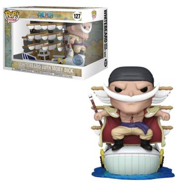 Imagem de Boneco Funko Pop! Rides One Piece - Barba Branca no Moby Dick