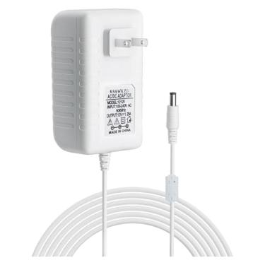 Imagem de NSGWKZD Cabo de alimentação de 15 W de substituição para Alexa Echo Dot de 3ª geração/5ª geração/4ª geração/edição para crianças, tomada adaptador de carregador pop, cor branca
