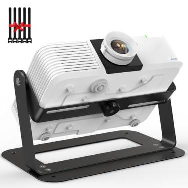 Imagem de DAWASAPAT Suporte para projetor de mesa - Suporte de teto com 360° ajustável - Suporte universal 1/4 parafuso para projetores de vídeo LCD LED, câmera com abraçadeiras