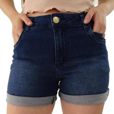 Imagem de Shorts Jeans Max Denim Com Barra Dobrada - 6111, 38, Jeans