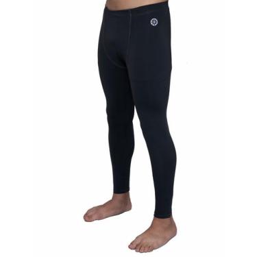 Imagem de Calça Legging Térmica Compressão Masculina - SUPORT FITNESS., Cinza, M