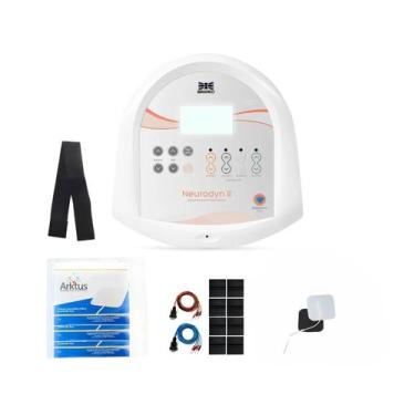 Imagem de Neurodyn II Aparelho Tens Fes e Russa com 12 Eletrodos e Cinta Ibramed