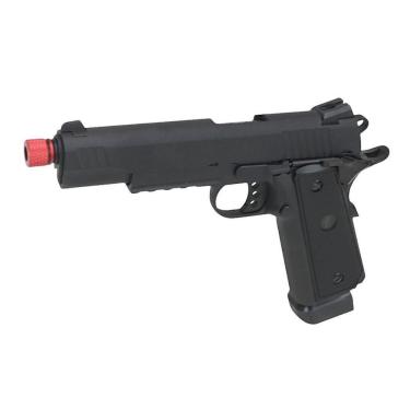 Imagem de Pistola Airsoft Gbb 1911 Hi-capa Black Ops Full Metal Rossi