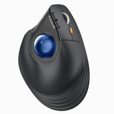 Imagem de Mouse Trackball sem fio ProtoArc EM05 NL Bluetooth Azul