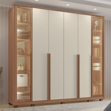 Imagem de Guarda-Roupas Casal Salvatore 100% MDF Tuboarte 6 Portas e 6 Gavetas