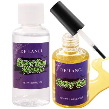 Imagem de Kit de adesivo e removedor Spirit Gum Makeup oygcee 13ml/30ml
