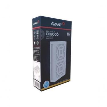 Imagem de Arandela Led Cobogó Circolo 12w 3000k Branco Biv Ip65 Avant