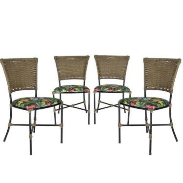 Imagem de Jogo Cozinha Cadeiras Gramado Pequi De Jantar - PANERO MÓVEIS