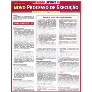 Imagem de Resumão Jurídico - Novo Processo Civil de Execução - 02Ed/18 - RESUMAO