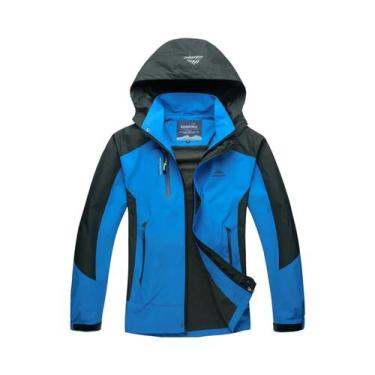 Imagem de Jaqueta Unissex Leve, Corta-Vento E Impermeável Para Escalada Ao Ar Li