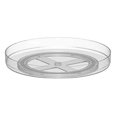 Imagem de Organizador Giratório Baixo Clear Natural 4x25,5x25,5cm OCG900NT - Ou
