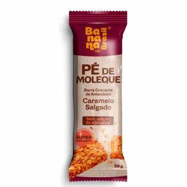 Imagem de Barra Crocante de Amendoim Banana Brasil Caramelo Salgado 20g