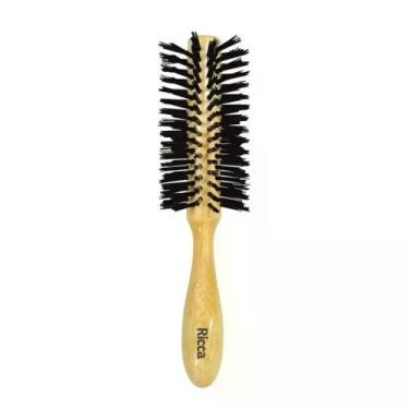Imagem de Escova Cabelo Nylon Meia Lua Ricca