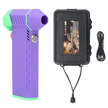 Imagem de ZAWELIYO Encanador de ar elétrico 110000 RPM controlo de velocidade contínuo soprador seco a jato portátil para limpar os teclados de automóveis e computadores para acampar