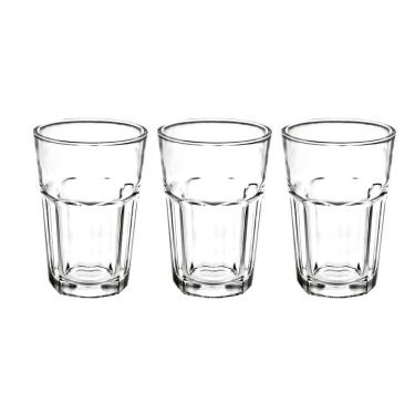 Imagem de Conjunto 3 Copos De Vidro Casual 360Ml Class Home
