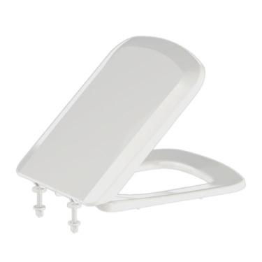 Imagem de Assento Sanitário Fiori Lírio Branco  Tampa de Vaso Convencional em Po