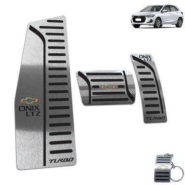 Imagem de Descanso + Pedaleira Automático Onix Turbo LTZ 2020 Preto