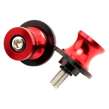 Imagem de BYYINGSUS Parafuso de suporte de motocicleta M8 bobinas deslizantes compatíveis com CBR 600RR 1000RR CBR954RR 900RR CBR1000RR CBR250R CBR600RR 2004-2019 (sem logotipo vermelho)