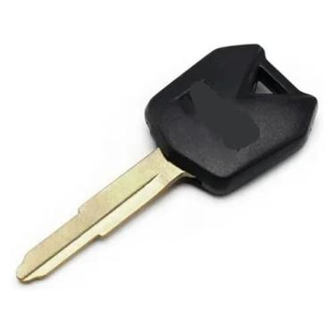 Imagem de Compatível com V 650 KLR 650 C A W 650 Z750 Z1000 Z800 ER-6N ER6F ZR1000 ZX6R Chaves de motocicleta Lâmina sem cortes (preto-1 peça)