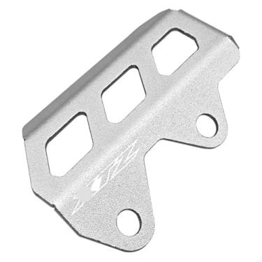 Imagem de Acessórios para motocicleta, freio traseiro, cilindro mestre, protetor de alavanca de câmbio, capa protetora compatível com Y&AMAHA Tenere 700 XTZ700 T7 XT700Z (Xtz prata)