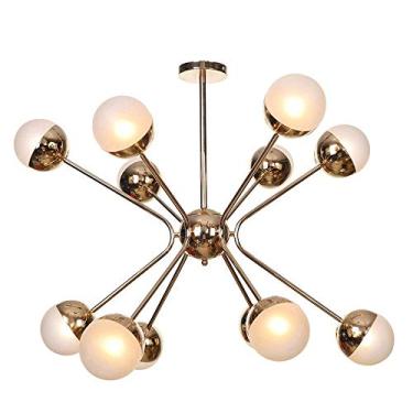 Imagem de Luminária pendente moderna LED, iluminação de lustre moderno 12 luzes LED G4 Luminária pendente 110V220V Lustres de teto industriais Decoração Luminárias de quarto Lustres modernos