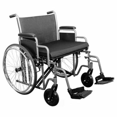 Imagem de Cadeira De Rodas Plus Size Reforçado Dobrável Até 250kg