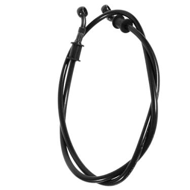 Imagem de Ymiko Kit de Mangueira de Linha de Freio Banjo de 10 Mm Universal Fit Embreagem Hidráulica de Motocicleta e Mangueira de Freio para Desempenho de Frenagem Aprimorado Comprimento de 1200 Mm, Design