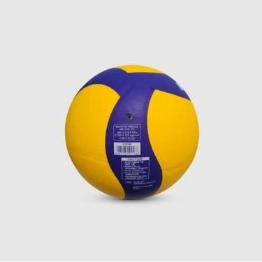 Imagem de Bola de Vôlei Mikasa V335W - Amarelo e Azul-Unissex