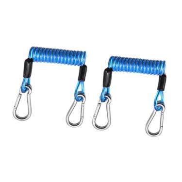 Imagem de UGPLM Corda de conexão para prancha de remo, corda retrátil de liberação rápida para caiaque, resistente, para barcos de caiaque longboard, Verde