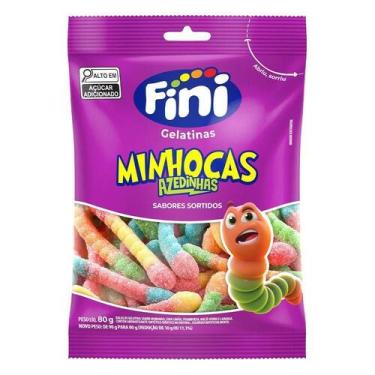 Imagem de Minhocas Cítricas 80g Fini