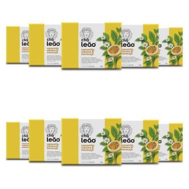 Imagem de Chá Leão Camomila Cidreira E Maracujá Kit 10 Caixas - Cha Leao