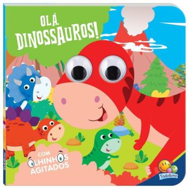 Imagem de Livro - Olhinhos Agitados: Olá, Dinossauros!