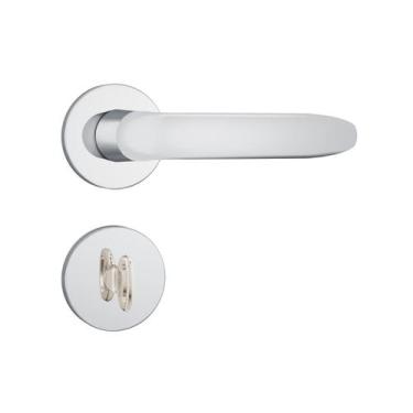 Imagem de Fechadura Banheiro 823/11 Roseta Cromado 40mm com Raio Stam