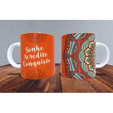 Imagem de Xicara de porcelana 325ml ref0040 - casa fé