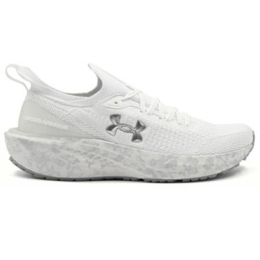 Imagem de Tênis Under Armour Charged Quicker 2 Unissex, Branco, 42