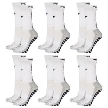 Imagem de Kit 6 Pares de Meias Penalty Grip Masculina