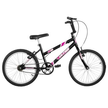 Imagem de Bicicleta Ultra Bikes Aro 20 Reforçada Freio V-Brake Infantil Juvenil Preto