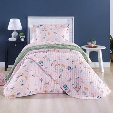 Imagem de Edredom + Jogo De Cama Tutti Kids 200 Fios Solteiro 03 Peça 100% Polié