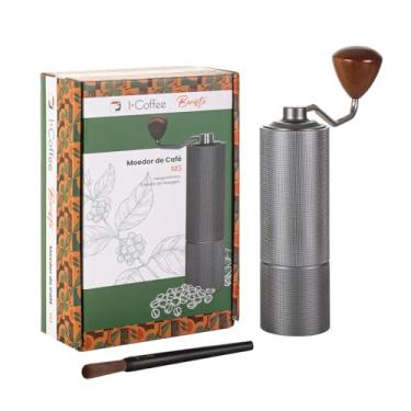 Imagem de Moedor De Café Manual M3 Pro Inox C/Manivela 20g Cinza